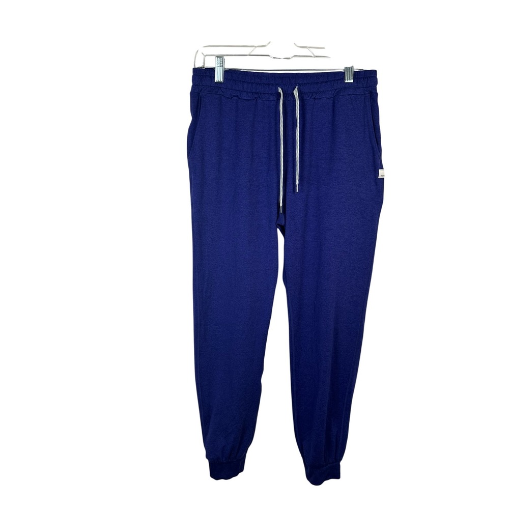 Vuori Performance Joggers Womens M Indigo Blue Excellent DreamKnit VW303-L